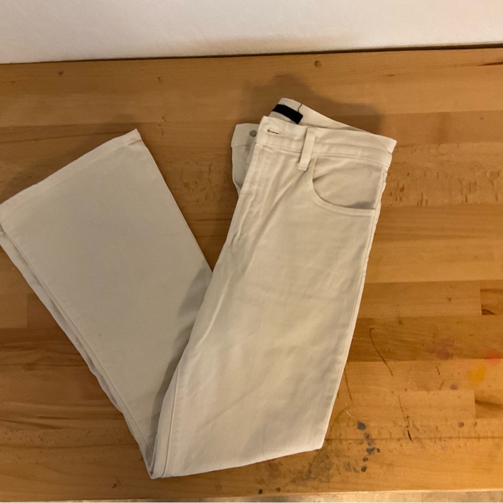 J Brand Off-White Denim Jeans